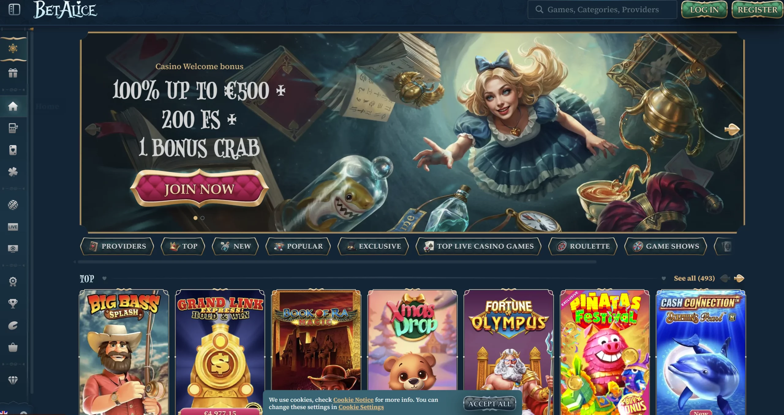 main page